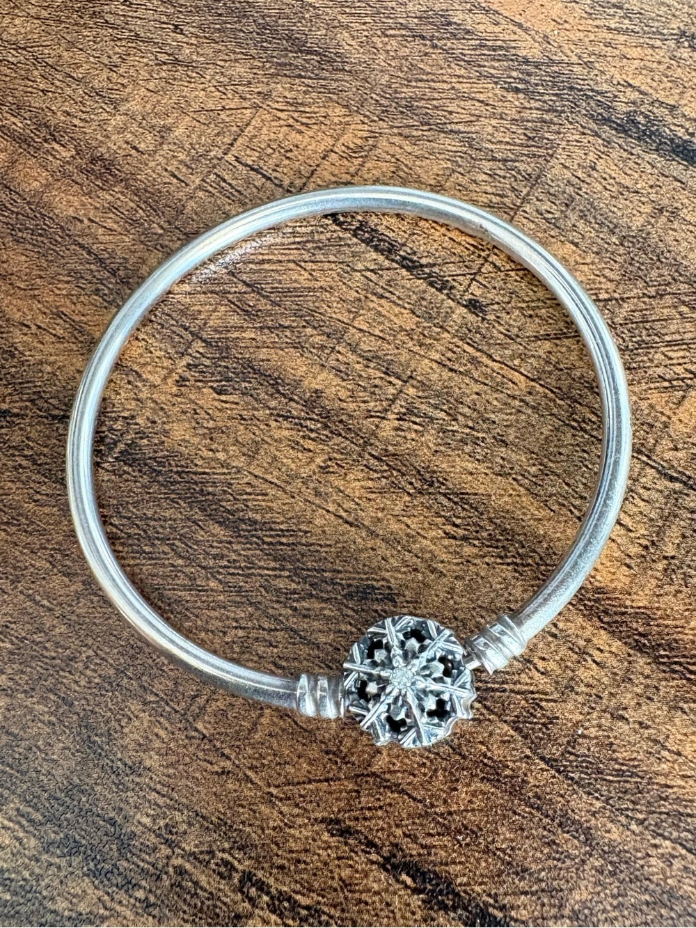 Pandora Silver Bangle